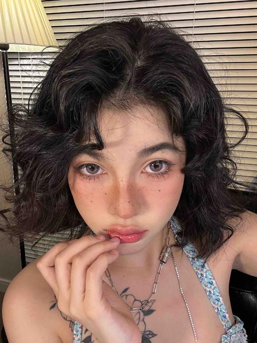 【平价半年抛】 奈奈子 onlycon  大直径14.5 着色13.7 (同品牌多副更划算选款完整色板在详情页) 江苏发货 0-800度 紫色美瞳 |   | 128两幅 158三副 商品图4