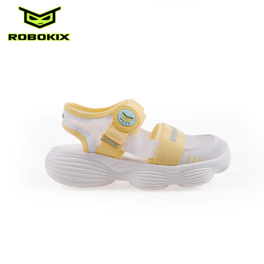 ROBOKIX童鞋软底男童女童凉鞋透气运动鞋小童闪灯鞋防滑 商品图3