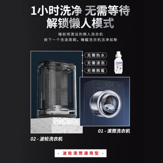 HELLO直播 |inWEJIA(因唯家) 洗衣机槽清洗剂 波轮滚筒专用清洁剂 除垢去污渍神器 杀菌除异味免浸泡腾片 一瓶装 商品图1