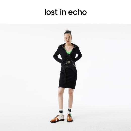 lost in echoPlayer系列解构拼接系带鞋方头真皮德训运动鞋阿甘鞋 商品图2