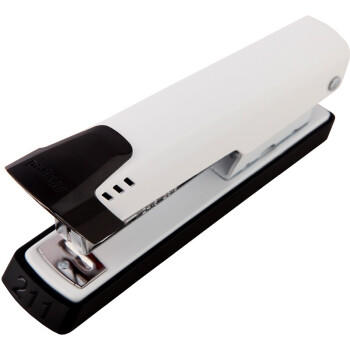 马培德Maped  简致订书机 手工DIY经典黑白耐用订书器适用24/6 26/6订书针 办公学习用品（亚光白）392714CH 商品图1