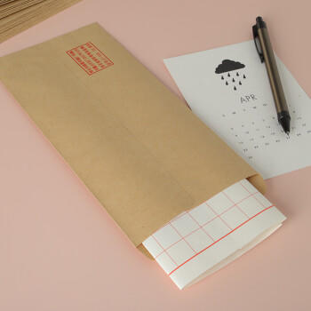 天章（TANGO）5号信封100只/包加厚牛皮纸信封袋100g财务收纳装发票装信件装单据信封袋子 商品图4