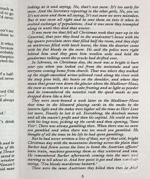 【中商原版】乞力马扎罗的雪和其他的故事 英文原版 经典文学书籍 Snows Of Kilimanjaro And Other Stories Ernest Hemingway Arrow 商品图6