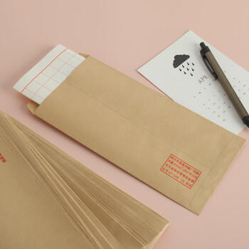 天章（TANGO）5号信封100只/包加厚牛皮纸信封袋100g财务收纳装发票装信件装单据信封袋子 商品图3
