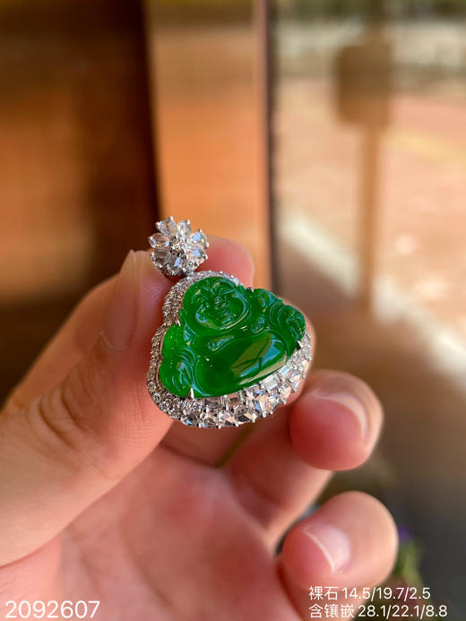 2092607，佛公吊坠，72999 商品图1