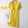摩登孕妈孕妇睡裙哺乳期月子服夏季薄款连衣裙-6588M-3XL 商品缩略图6