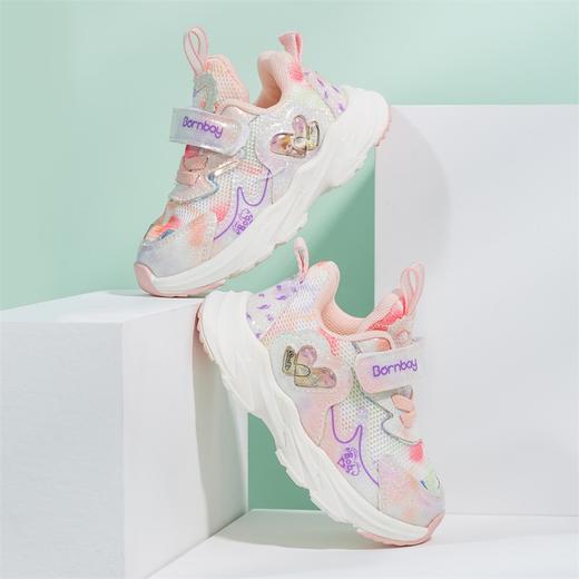 贝贝怡宝宝鞋子运动鞋婴幼儿网面透气休闲鞋新款女童鞋防滑耐磨 商品图5