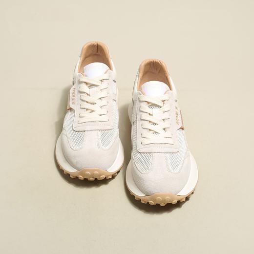 「Luji华夫阿甘鞋」夏季新款轻便厚底网面透气休闲运动女鞋 商品图0