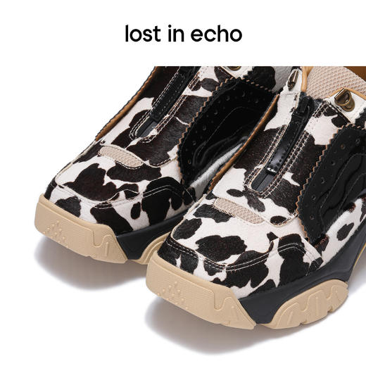 lost in echo Player系列超轻复古厚底拉链牛津老爹鞋 商品图2