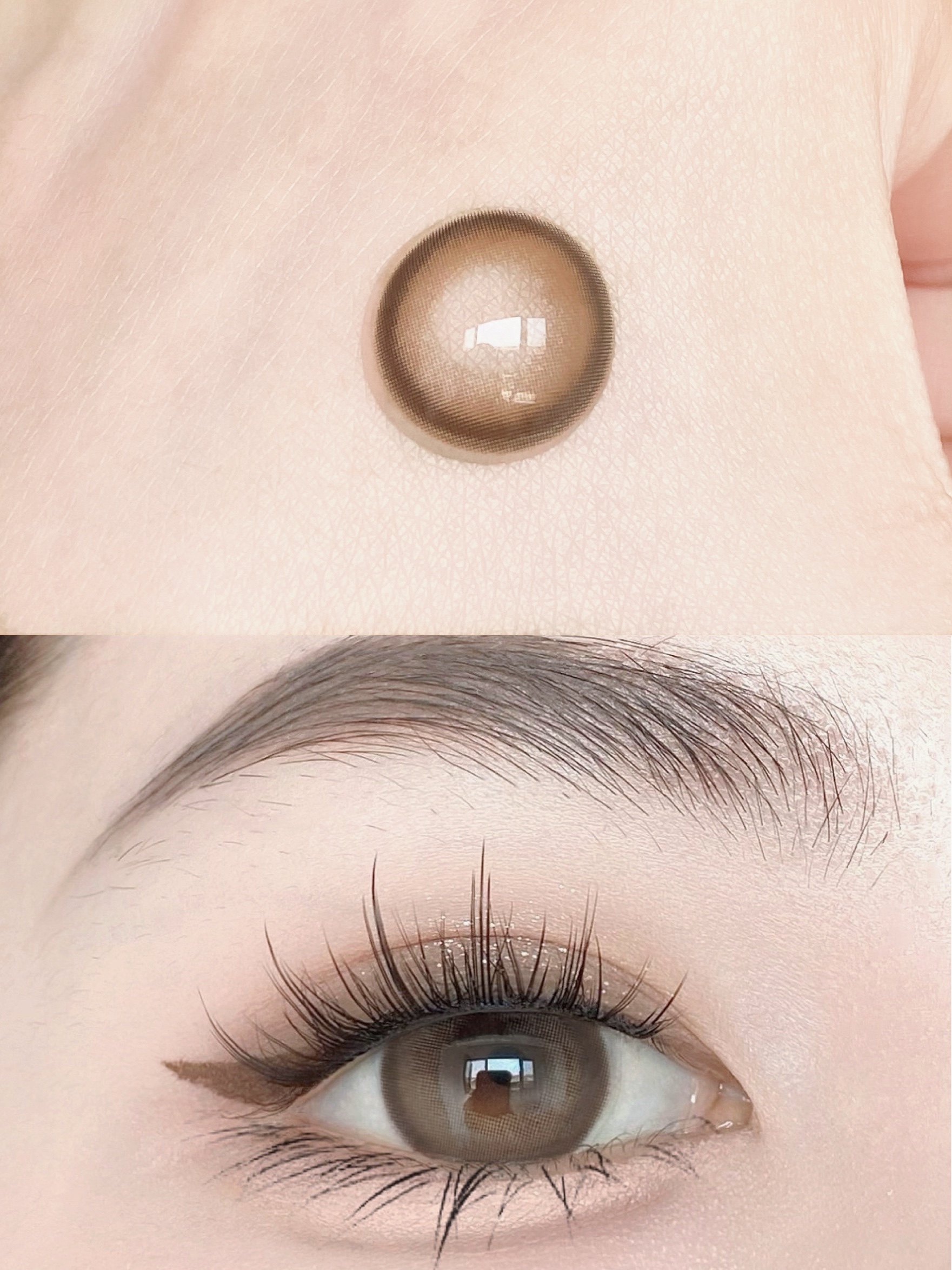 Chonos日抛美瞳 超级乳茶 14.4mm