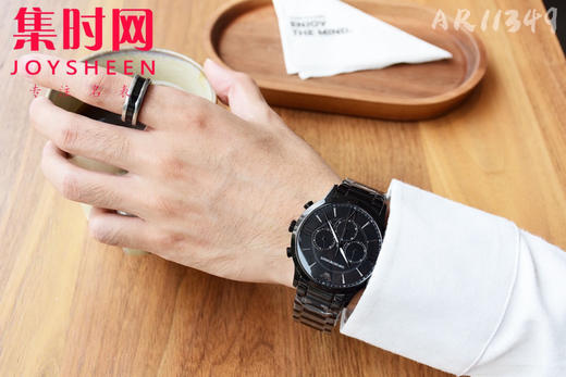 原单阿玛尼ARMANI AR11349
表壳：不锈钢
表镜：矿物质玻璃
表带：不锈钢
表盘尺寸：43*12mm 商品图7