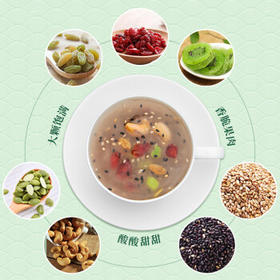 五谷聚西湖藕粉羹杭州特产水果坚果藕粉营养早餐代餐速食600g/罐