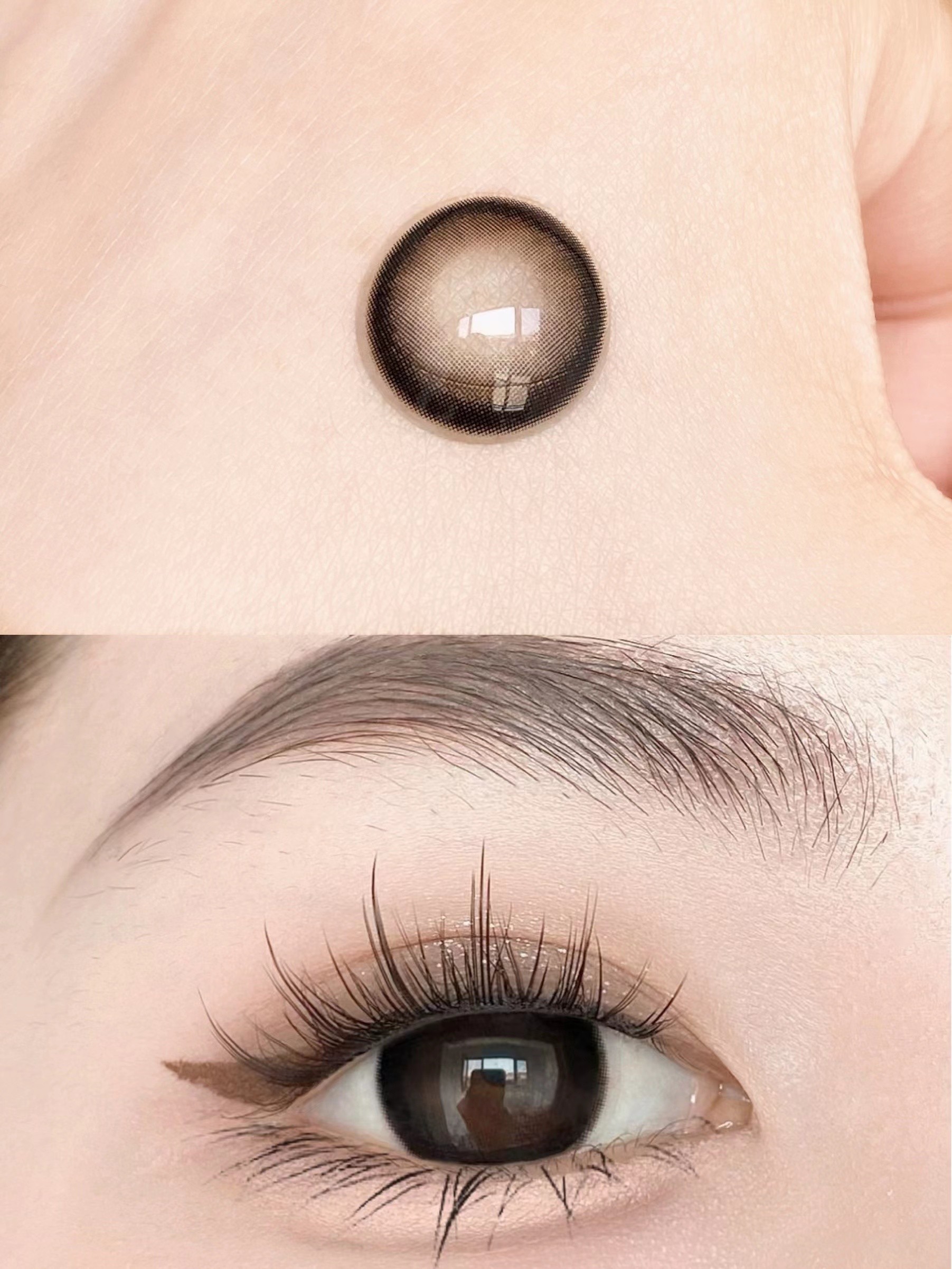 Chonos日抛美瞳 巨目黑桃 14.4mm