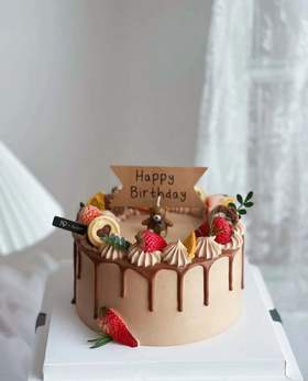 【三款】特调巧克力奶油蛋糕