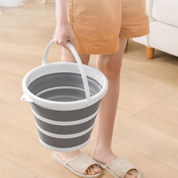 HOUYA多功能折叠水桶11L大容量收纳便携野营钓鱼车载汽车手提式 商品图7