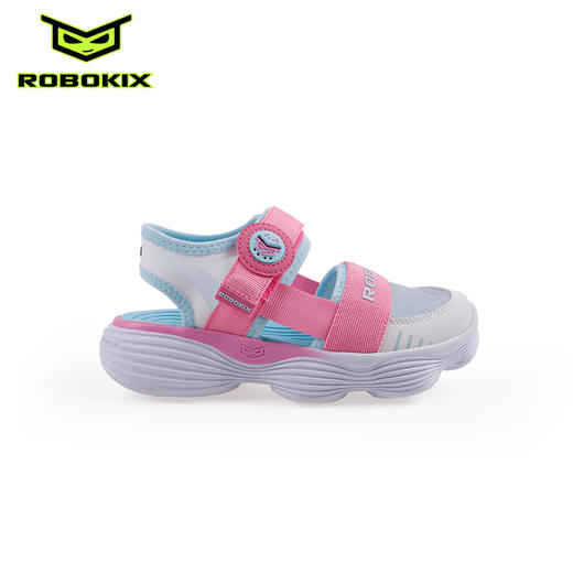 ROBOKIX童鞋软底男童女童凉鞋透气运动鞋小童闪灯鞋防滑 商品图2