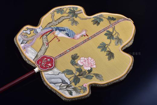 【凤栖梧桐】缂丝梧桐扇-ZX2207052 商品图5