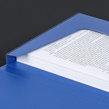 广博（GuangBo）20MM档案盒PP塑料加厚粘扣文件盒A4资料盒凭证文件收纳盒财会用品 单个装WJ8016 商品图4