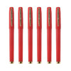 金万年【12支大容量】0.7mm红色中性笔 签字笔 耐磨笔头办公签字笔磨砂笔杆水笔G-1327-003 商品缩略图1