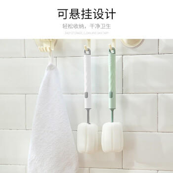 梦庭 长柄刷杯子神器洗洗杯子刷茶水杯缝隙刷吸管刷奶瓶刷 2支装 商品图4