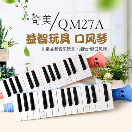 奇美13键口风琴儿童初学者中小学生用课堂教学便携礼物玩具 商品图0