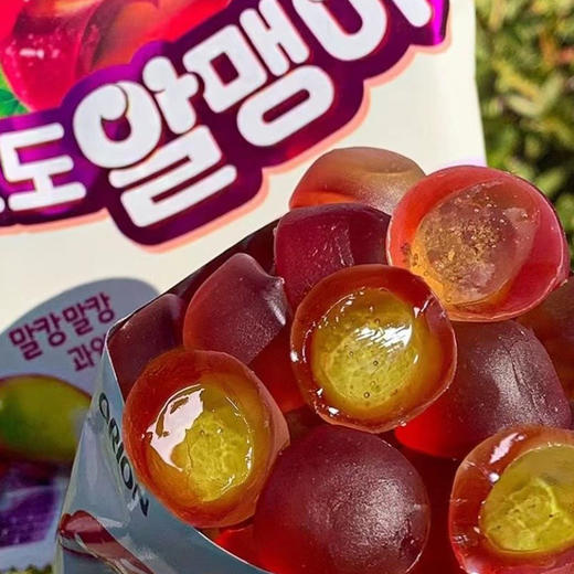 好丽友 紫葡萄果滋果心软糖67g   商品图3