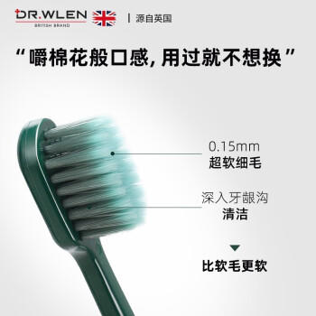 迪王（Dr.wlen）【英国品牌】情侣款BBC牙刷 6支装 商品图0