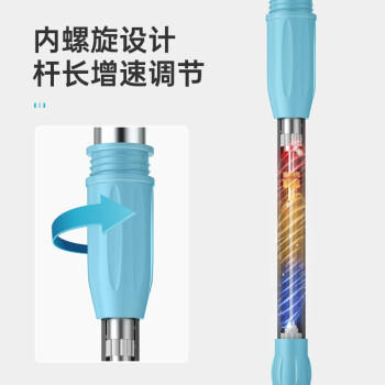 美丽雅旋转拖把带桶一套加长拖杆家用一拖净免手洗共2拖布洗脱一体墩布 商品图6