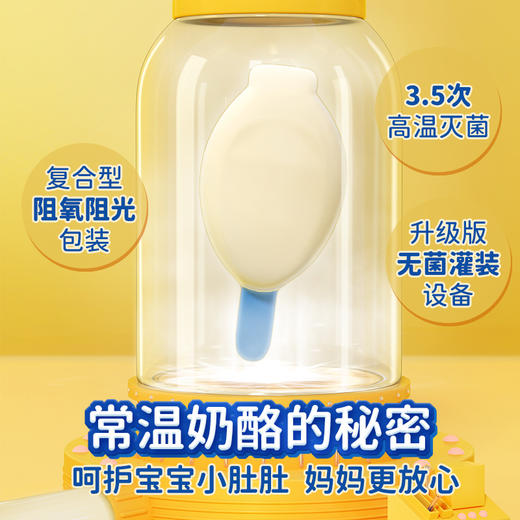 100g吉士丁奶酪成长棒原味  自然奶香 进口酪源 商品图1