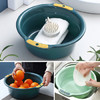 富居双耳洗脸盆3只装加厚学生宿舍洗衣盆洗菜盆(大中小号套装) 商品缩略图2