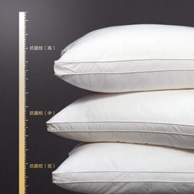 富安娜家纺枕头芯颈椎枕五星级酒店枕一个装纯棉抗菌枕芯纤维枕70*45cm