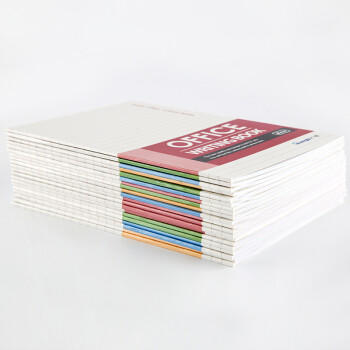 广博（GuangBo）32k(A5)办公记事本子学生日记本软抄本笔记本子 26张10本装颜色混装GB25280 商品图3