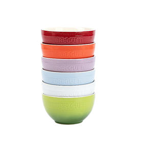 PZBGD006 宝玑Breguet炫彩六色碗家庭套装