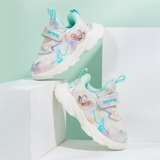 贝贝怡宝宝鞋子运动鞋婴幼儿网面透气休闲鞋新款女童鞋防滑耐磨 商品图3