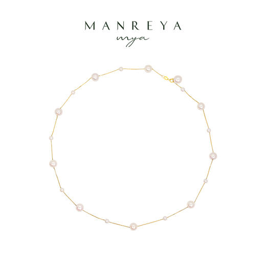 Manreya玛芮雅「以爱之名-满天星」18K金淡水AK珍珠项链 商品图0