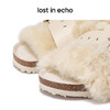 [断码]lost in echo 设计师品牌扣带装饰毛毛厚底拖鞋外穿一脚蹬拖鞋女沙发拖 商品缩略图4
