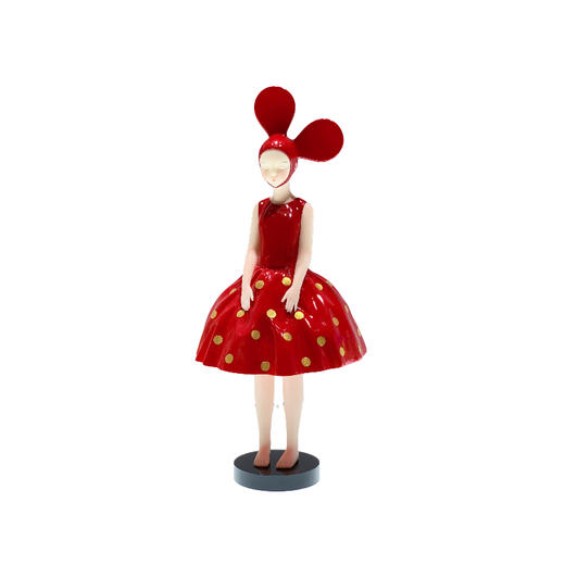 红金波点-然女孩-500版 商品图0