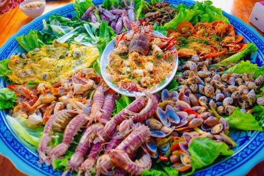 东部湾航线海上午餐——鱼排海鲜 商品图0