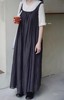 Elsa esturgie米色/炭黑法式背带裙 商品缩略图0