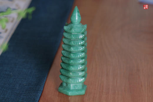 天然东陵玉文昌塔摆件 商品图0