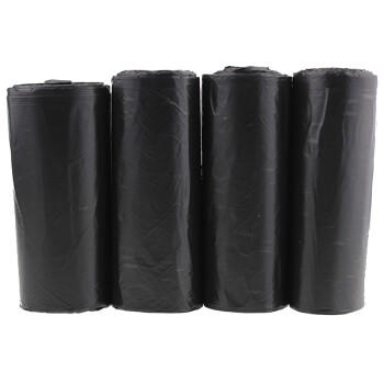 旭包鲜平口垃圾袋紫色45cm*55cm*4卷120只1丝厨房家用办公加厚款塑料袋 商品图1