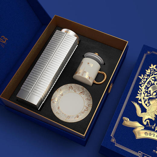 泰康文创丨25周年系列纪念茶礼 商品图0