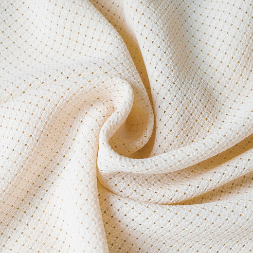 米思阳2026春季新款时尚小香风衬衫拼接醋酸薄款宽松长袖衬衣2140 商品图3