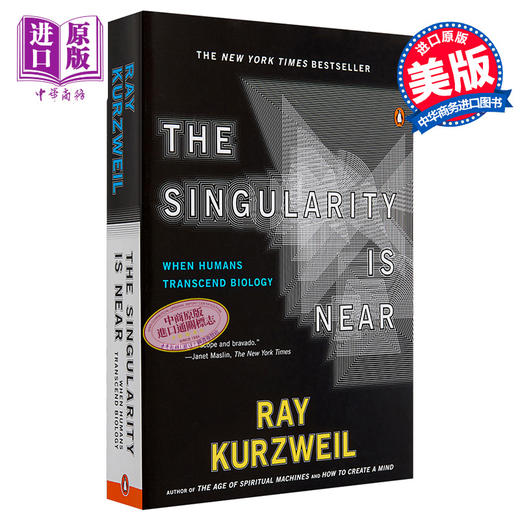 预售 【中商原版】奇点临近 英文原版 The Singularity Is Near 人工智能 科技未来 商品图0