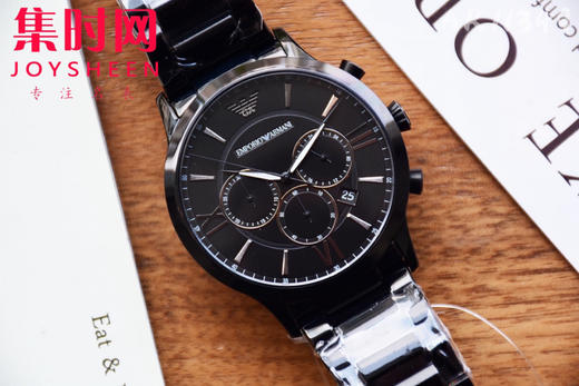 原单阿玛尼ARMANI AR11349
表壳：不锈钢
表镜：矿物质玻璃
表带：不锈钢
表盘尺寸：43*12mm 商品图1