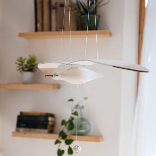 悬挂艺术会飞的海鸥地中海空中吊饰 商品图2