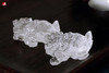 一对天然白水晶龙龟摆件 商品缩略图6