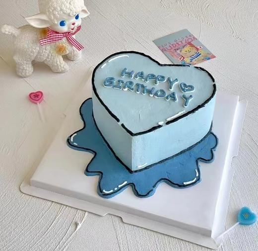 二次元蛋糕蓝色心情 商品图0