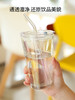 「精致INS风」北极光水杯吸管玻璃杯 女居家日用带盖大容量颜值咖啡ins风喝水杯子餐饮用具 商品缩略图2