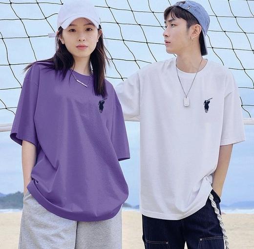 WHPOLOSPORTS男女同款情侣款夏季新款运动休闲T恤【专柜同款】【建议拍大一码纯棉产品尺码偏小】 商品图0